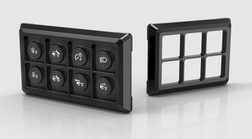 EAO – BESCHERMRAND VOOR DE SERIE 09 ROBUUSTE KEYPADS 